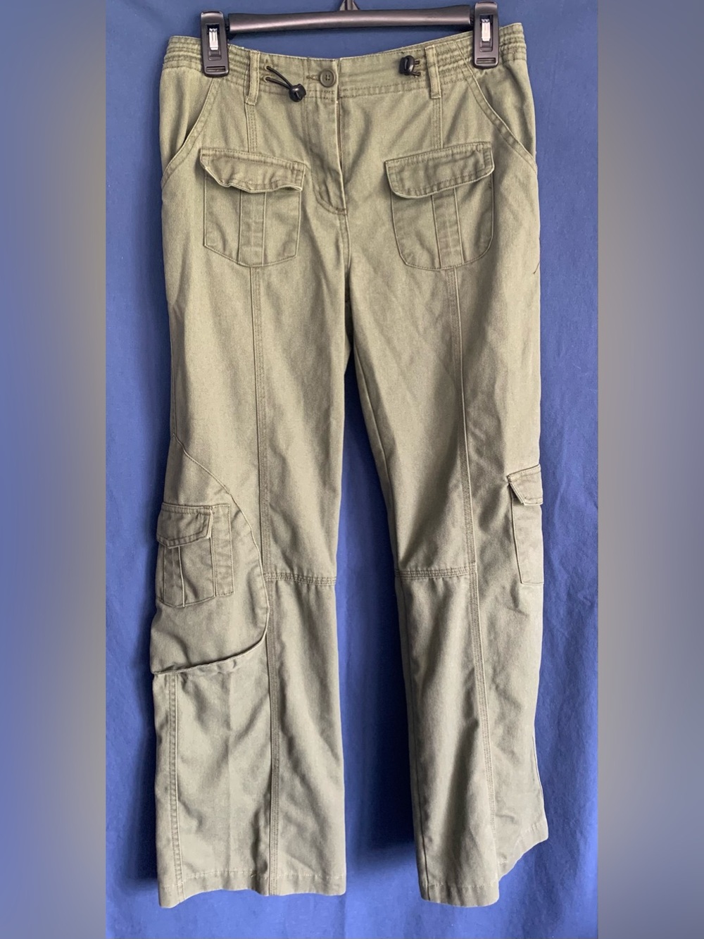 Brandy Melville Utility Cargo Pants in Olive Green